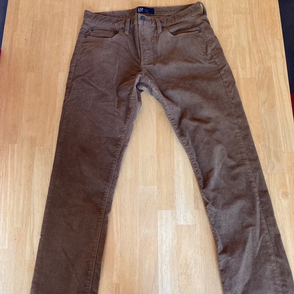 Mens Gap corduroy , brown pants